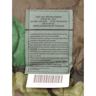 Poncho Liner Woodland NSN: 8405-00-889-3683 - MEGOHA-ARMY